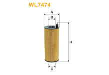 Olejový filtr WIX FILTERS WL7474