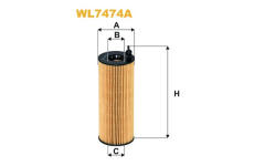 Olejový filtr WIX FILTERS WL7474A