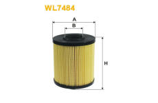 Olejový filtr WIX FILTERS WL7484