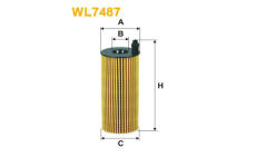 Olejový filtr WIX FILTERS WL7487