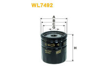 Olejový filtr WIX FILTERS WL7492
