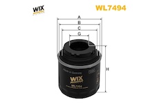 Olejový filtr WIX FILTERS WL7494