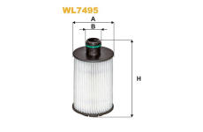 Olejový filtr WIX FILTERS WL7495