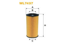 Olejový filtr WIX FILTERS WL7497