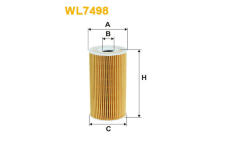 Olejový filtr WIX FILTERS WL7498