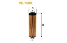 Olejový filtr WIX FILTERS WL7500