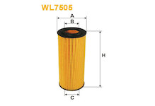 Olejový filtr WIX FILTERS WL7505