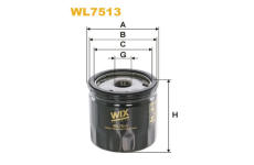 Olejový filtr WIX FILTERS WL7513