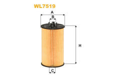 Olejový filtr WIX FILTERS WL7519