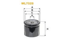 Olejový filtr WIX FILTERS WL7529