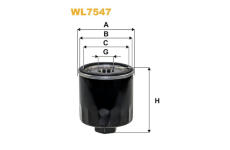 Olejový filtr WIX FILTERS WL7547