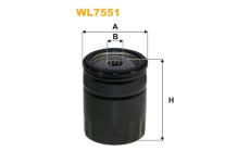 Olejový filtr WIX FILTERS WL7551