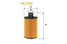 Olejový filtr WIX FILTERS WL7552