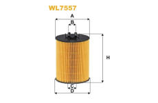 Olejový filtr WIX FILTERS WL7557
