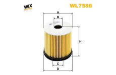 Olejový filtr WIX FILTERS WL7586