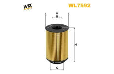 Olejový filtr WIX FILTERS WL7592