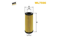 Olejový filtr WIX FILTERS WL7596