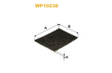 Filtr, vzduch v interiéru WIX FILTERS WP10238