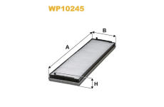 Filtr, vzduch v interiéru WIX FILTERS WP10245