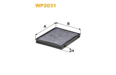 Filtr, vzduch v interiéru WIX FILTERS WP2031