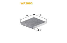 Filtr, vzduch v interiéru WIX FILTERS WP2063