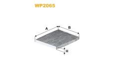 Filtr, vzduch v interiéru WIX FILTERS WP2065