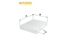 Filtr, vzduch v interiéru WIX FILTERS WP2080