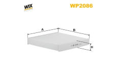 Filtr, vzduch v interiéru WIX FILTERS WP2086