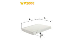 Filtr, vzduch v interiéru WIX FILTERS WP2088