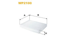 Filtr, vzduch v interiéru WIX FILTERS WP2100