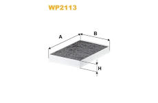 Filtr, vzduch v interiéru WIX FILTERS WP2113