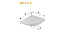 Filtr, vzduch v interiéru WIX FILTERS WP2118