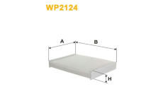 Filtr, vzduch v interiéru WIX FILTERS WP2124