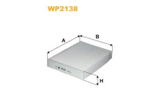 Filtr, vzduch v interiéru WIX FILTERS WP2138