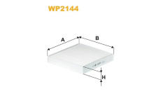 Filtr, vzduch v interiéru WIX FILTERS WP2144