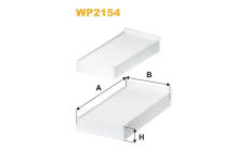 Filtr, vzduch v interiéru WIX FILTERS WP2154
