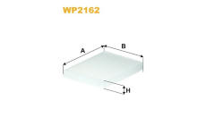 Filtr, vzduch v interiéru WIX FILTERS WP2162