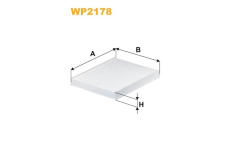 Filtr, vzduch v interiéru WIX FILTERS WP2178