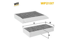 Filtr, vzduch v interiéru WIX FILTERS WP2197