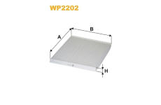 Filtr, vzduch v interiéru WIX FILTERS WP2202