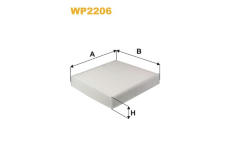 Filtr, vzduch v interiéru WIX FILTERS WP2206