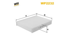 Filtr, vzduch v interiéru WIX FILTERS WP2232