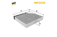 Filtr, vzduch v interiéru WIX FILTERS WP2235