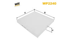 Filtr, vzduch v interiéru WIX FILTERS WP2240