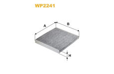 Filtr, vzduch v interiéru WIX FILTERS WP2241