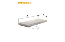 Filtr, vzduch v interiéru WIX FILTERS WP9208