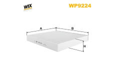 Filtr, vzduch v interiéru WIX FILTERS WP9224