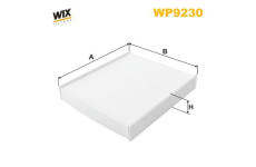 Filtr, vzduch v interiéru WIX FILTERS WP9230