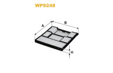 Filtr, vzduch v interiéru WIX FILTERS WP9248