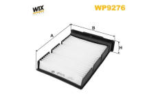 Filtr, vzduch v interiéru WIX FILTERS WP9276